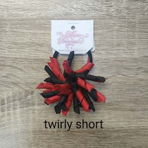 Black and Red hair accessories