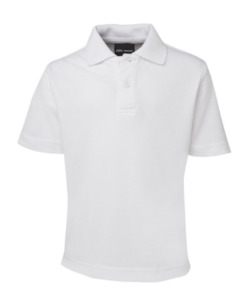 School Uniforms: White Box Fit Polo Top- Girls