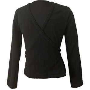 Ballet: Ballet- Crossover Polar Fleece- Black