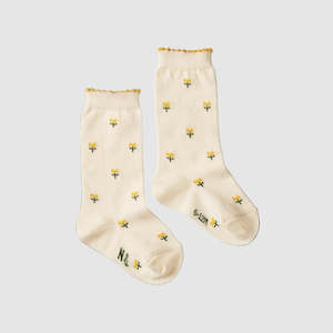 Nature Baby: Organic Cotton Socks Tulips