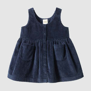 Nature Baby: Amelia Pinafore Navy