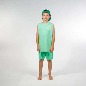 People of the Sun Muscle Tee - Green