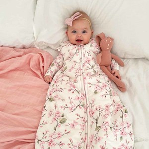 Cherry Blossom Organic Sleeping Bag 6-12months