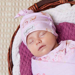 Unicorn Organic Knotted Beanie