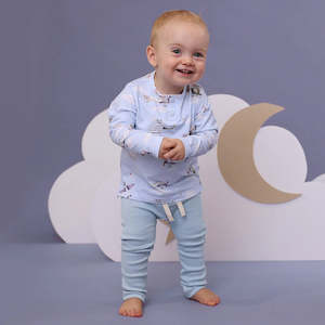 Baby Blue Organic Pants