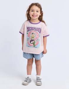 Mermaid Ringer Tee