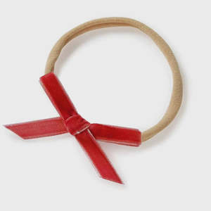 All: Red Velvet Bow