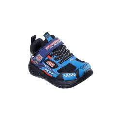Footwear: Skech Tracks Blue/Red