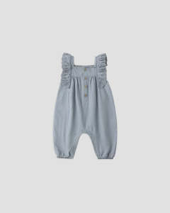 Clothing: Nova Romper Chambray