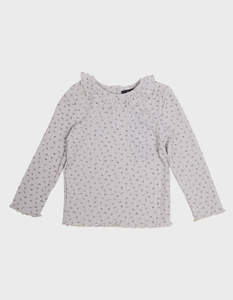 Meribel Long Sleeve Rib Top