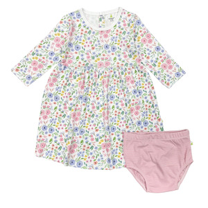 Clothing: Pricilla L/S Dress with Bloomers