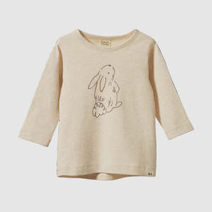 Tops Tees: Long Sleeve River Tee Bramble Bunny