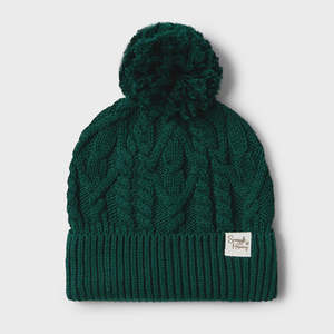 Emerald Organic Baby Knit Beanie