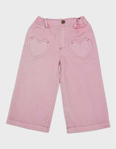 Heart Jeans Pink