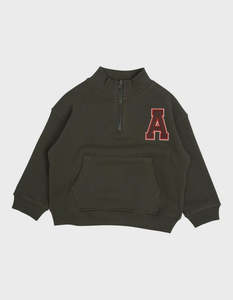Knitwear Sweatshirts: Woodlands 1/4 Zip