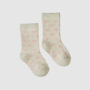 Organic Cotton Socks - Hearts