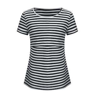 Maternity Clothing: Maternity Breastfeeding Top TC9001 | TOUCHANDCATCH NZ