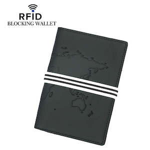 Travel Bags: Genuine Leather RFID Passport Wallet, Travel Wallet TC228 | TOUCHANDCATCH NZ