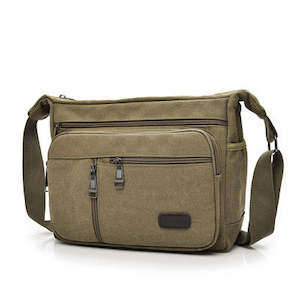 Travel Bags: Washed Canvas Crossbody Bag, Satchel TC7372 | TOUCHANDCATCH NZ