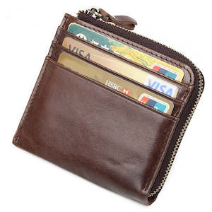 Genuine Leather RFID Wallet 348 | TOUCHANDCATCH NZ