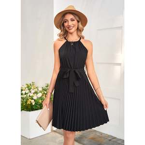 Womens Clothing: Women's Detail Mini Dress Black | TOUCHANDCATCH NZ