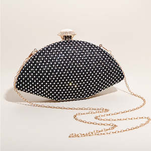 Clutch Bag Evening Bag: Clutch Bag, Evening Bag With Rhinestone 1201 | TOUCHANDCATCH NZ