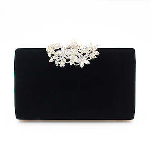 Clutch Bag Evening Bag: Velvet Clutch Bag, Evening Bag 1239 | TOUCHANDCATCH NZ