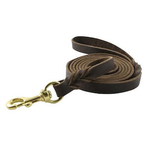 Genuine Leather Dog Lead 2.6 Metre 18GLD | TOUCHANDCATCH NZ