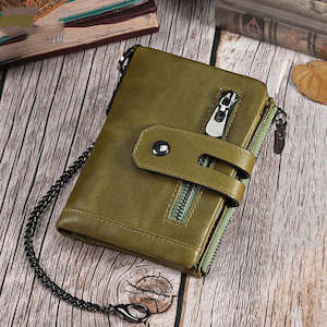Genuine Leather Bi-Fold Wallet| TOUCHANDCATCH NZ