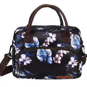 Insulated Lunch Bag, Floral Lunch bag, Picnic Bag 11 Liter TC1433 |TOUCHANDCATCH NZ