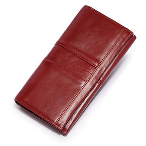 Women's Genuine Leather Bifold Purse 206 | TOUCHANDCATCH NZ