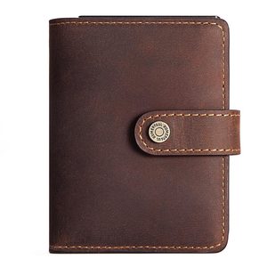 Genuine Leather RFID Wallet, Pop-up Card Holder TC344 | TOUCHANDCATCH NZ