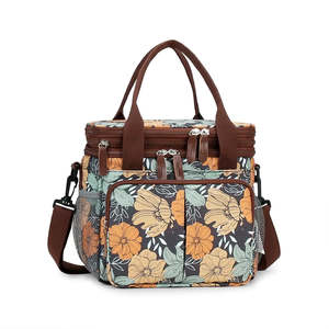 Home Living: Extendable 2-Compartment Insulated Lunch Bag, Lunch Bag, Picnic Bag TC124| TOUCHANDCATCH NZ