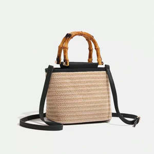 Tote Bags: Women's Eco Grass-Woven Crossbody Bag TC1855 | TOUCHANDCATCH NZ
