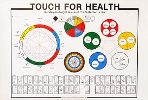 Charts: Touch For Health 5 Elements Wheel & Acupuncture Chart