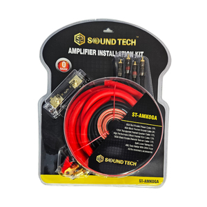 ST-AMK0GA 0 Gauge Amplifier Wiring Kit with Flexible PVC