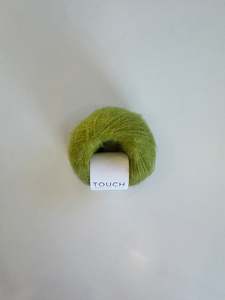 Your Garden: mohair silk - apple green