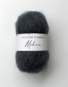 Your Garden: mohair 12ply charcoal - coming soon -