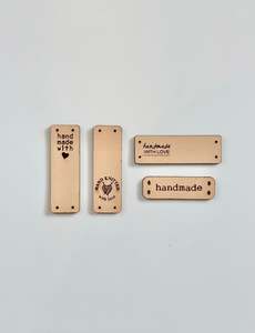 Your Home: labels - for your hand mades set of 4 designs