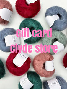 physical gift card - clyde store