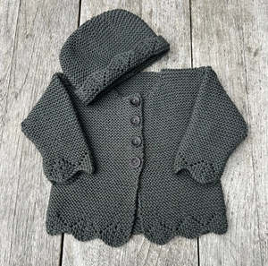 Your Craft: pattern - bobbie cardigan and hat 8ply
