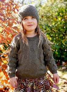 pattern - olive sweater and hat lf 39
