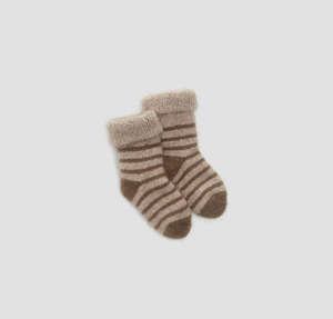 Your Home: possum socks  - olive green stripes