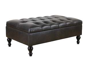 Ottoman: TNC Ottoman with Storage, 5050T Black