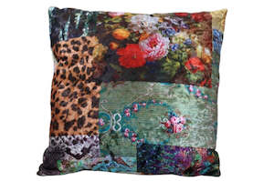 Accessories: TNC Large Patchwork Cushion 55D