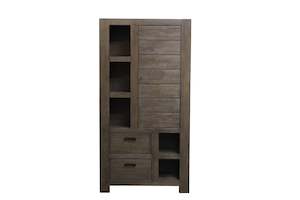 Office: TNC Solid Wood Large 2m Bookcase