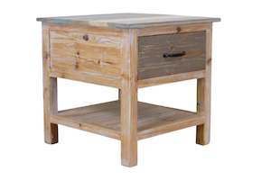 Bed Room: TNC Recycled Fir Bedside Table