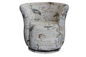 Bed Room: TNC Tub Swivel Chair, 1090 Birdsong