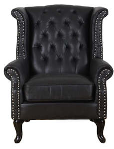 TNC Large Wing Chair, 2199 Black