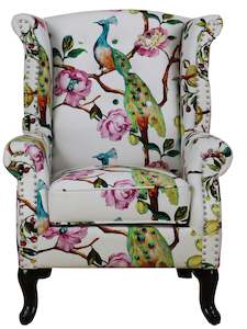Lounge: TNC Wing Chair 2199S-03 Peacock
